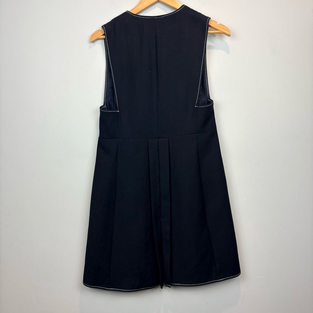 Zara Vest with navy with White Piping - Picture 2 of 13